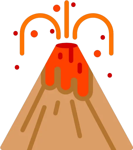  Volcano Dot Png Volcano Icon Png