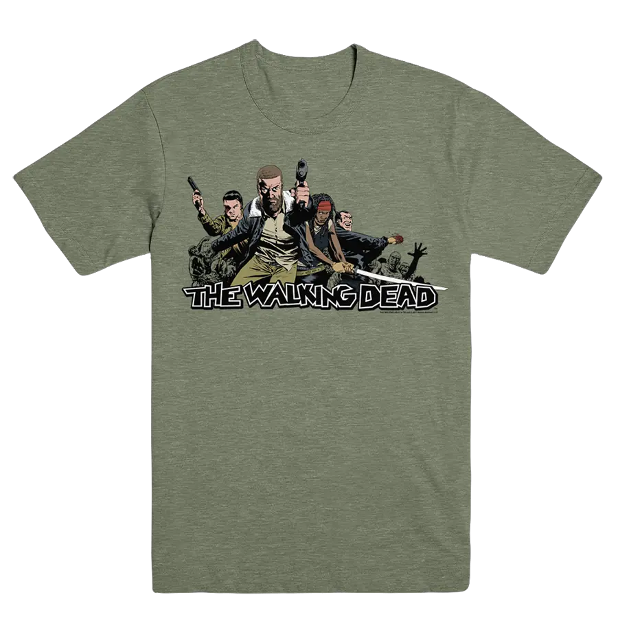  The Walking Dead Ensemble T Shirt Telltale Walking Dead Shirt Png Walking Dead Logo Png