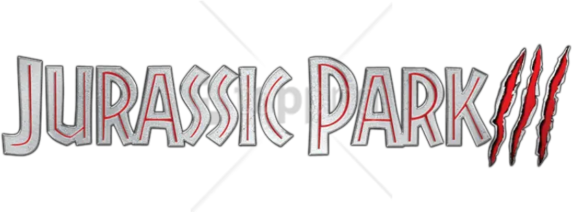  Jurassic Park Png Logo 3 Image Jurassic Park 3 Title Logo Jurassic Park Png