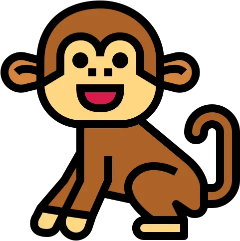  Monkey Free Animals Icons Icon Png Monkey Icon