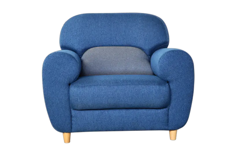  Mellow Single Seater Sofa In Ash Grey Sofa Chair Single Png Sofa Transparent