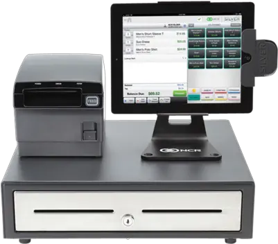  Ncr Pos Cash Register System Includes Ipad Cash Register System Png Cash Register Png