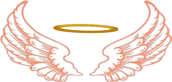  Download Angel Halo Wings Clipart Hq Png Image Freepngimg Draw An Angel Halo Angel Wings Logo