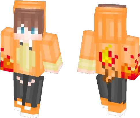  Download Pokemon Charmander Boy Minecraft Skin For Free Minecraft Skin Cow Boy Png Charmander Png