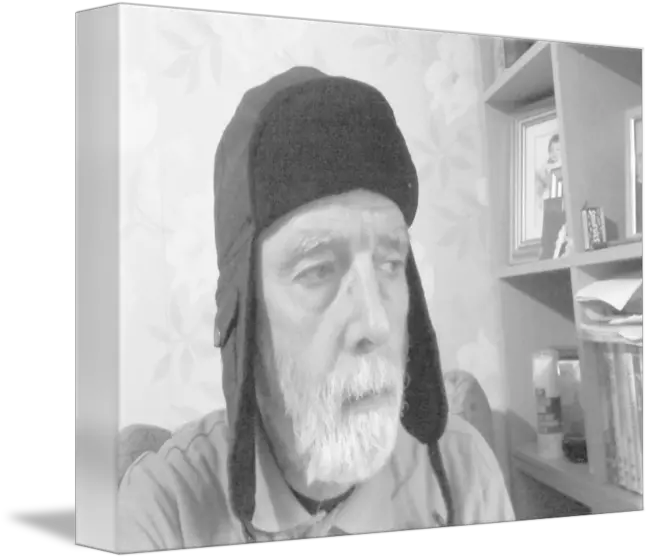  Man In Russian Hat Bw By Terry Collett Human Png Russian Hat Png