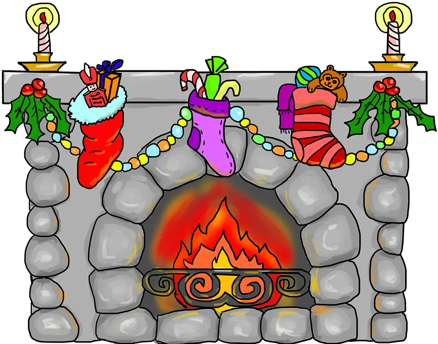  Christmas Stocking Gift Present Free Image On Pixabay Chimney With Stocking Clipart Png Christmas Stockings Png