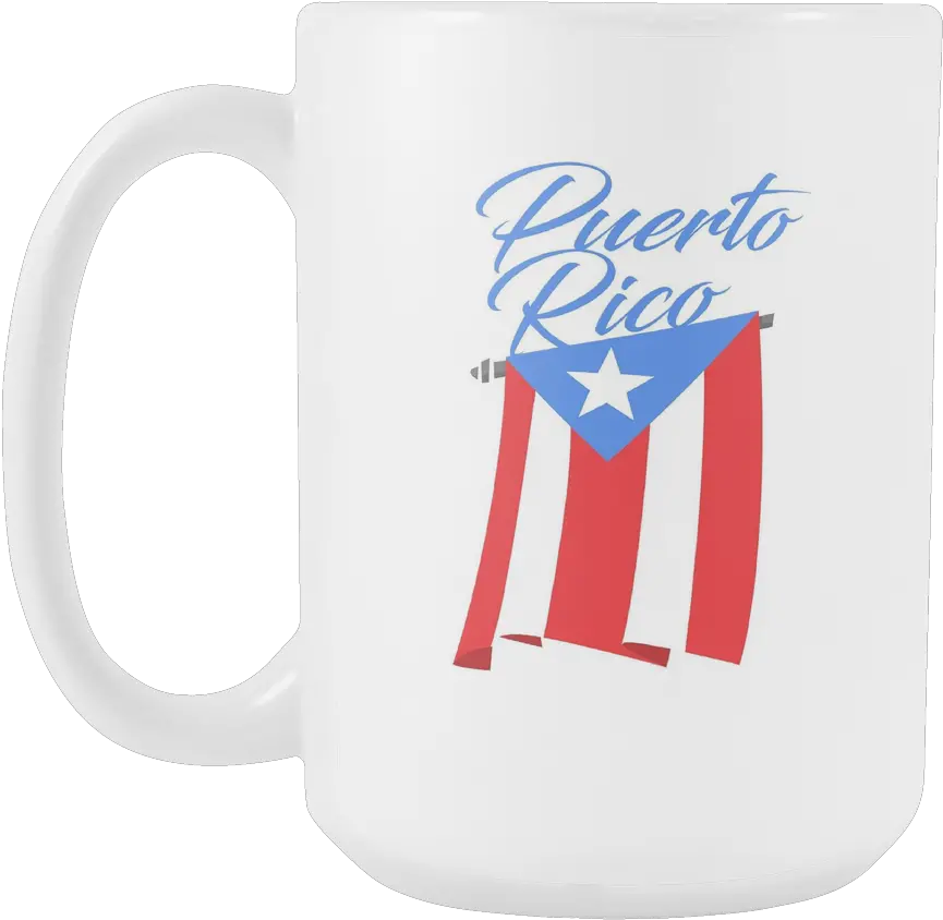  Big Puerto Rican Flag Mug Png Puerto Rico Flag Png