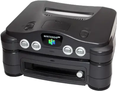  64dd With Nintendo64 Nintendo 64 Disk Drive Png Nintendo 64 Png