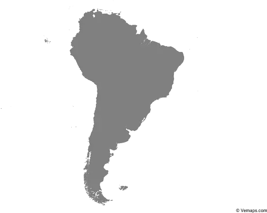  Outline Map Of South America South America Map Vector Png South America Png