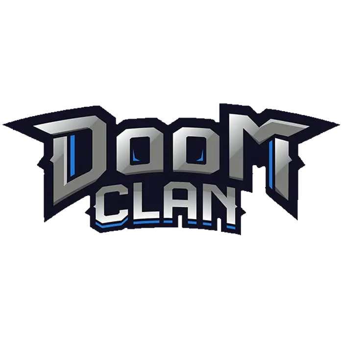  Download Doom Clanlogo Square Call Of Duty Modern Warfare Graphic Design Png Doom Logo Transparent