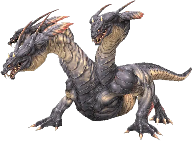  Download Hd Hydra 1 Hydra Final Fantasy Transparent Png Dragon Chimera Final Fantasy Png