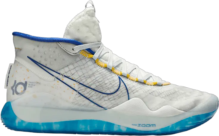  Zoom Kd 12 U0027warriors Homeu0027 Kd Zoom 12 Gsw Png Kevin Durant Png Warriors