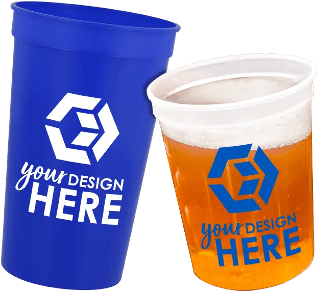  Stadium Cups Custom Plastic Cups Totally Promotional Png Plastic Cup Icon