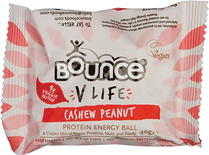  Download Bounce V Life Cashew Peanut Protein Energy Ball Paper Png Energy Ball Png