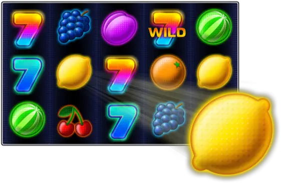  Super Sevens By Oryx Oryx Gaming Sweet Lemon Png Spin Icon Slot