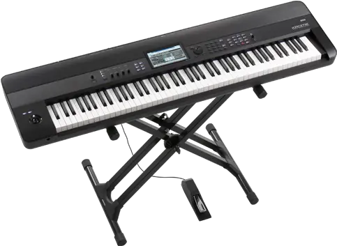  Keyboard Workstation Music Midi Korg Krome Tipos De Pianos Electricos Png Piano Keyboard Png