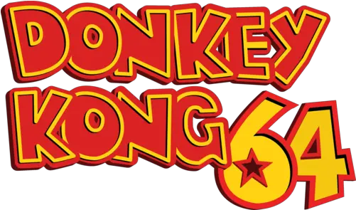  Donkey Kong 64 Steamgriddb Dk 64 Logo Png Donkey Kong Icon