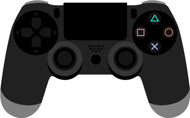  Playstation 4 Controller Vector And Png Free Download Ps4 Controller Vector Png Game Controller Png