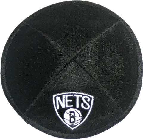  Brooklyn Nets Yarmulke Emblem Png Brooklyn Nets Logo Png