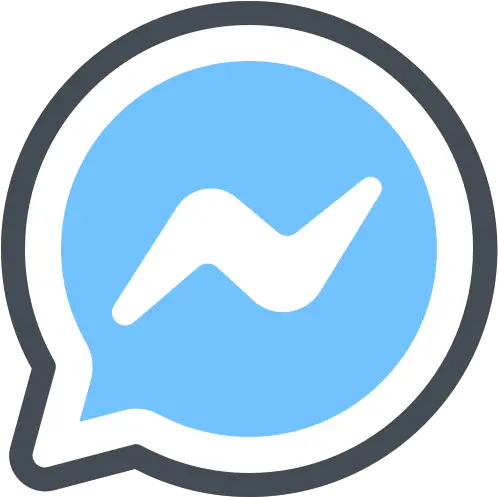  Facebook Messenger Icon In Pastel Style Pastel Messenger Logo Png Fb Messenger Icon