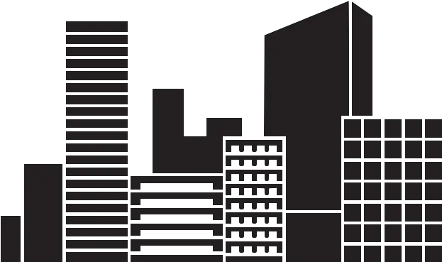  Download Find Cost Savings And Save Time Managing Your Buildings Logo Black And White Png Building Silhouette Png