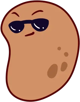  Stickers Set For Telegram Big Png Kawaii Potato Png