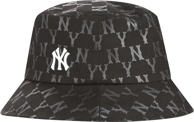  New York Yankees Monogram Tone Ontone Bucket Hat New York Yankees Png Yankees Png