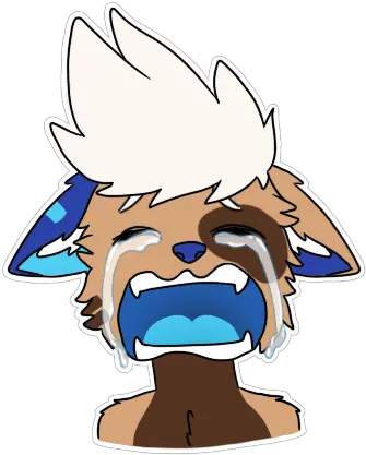  Crying U0027u0027 Furry Fictional Character Png Furry Png