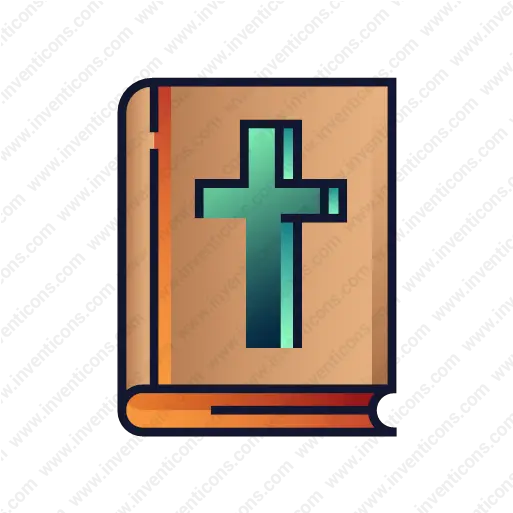  Download Bible Vector Icon Cross Png Bible Vector Png