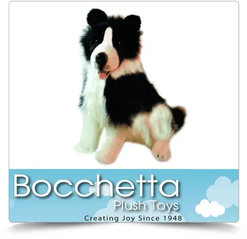  Border Collie Soft Plush Dog Tommy Bocchetta Bocchetta Plush Toys Png Border Collie Png