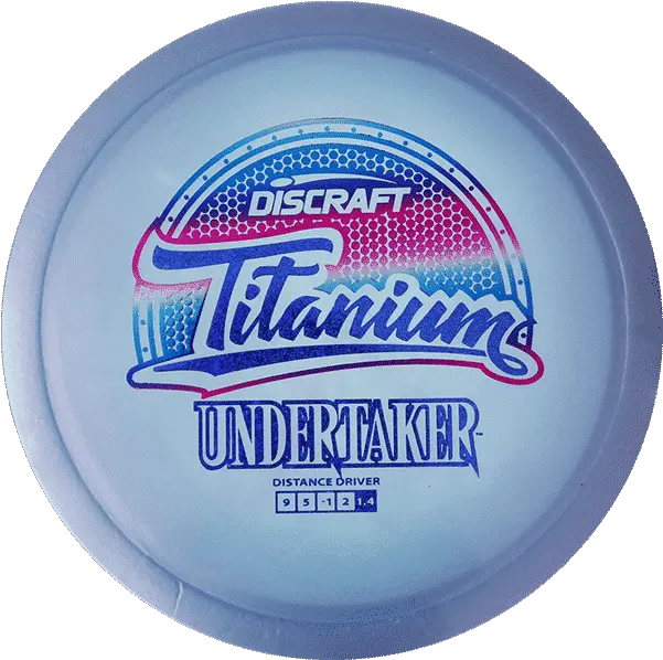  Discraft Titanium Undertaker Discraft Flight Chart Png Undertaker Logo Png