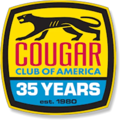  Cougar Club Of America Language Png Mercury Cougar Logo