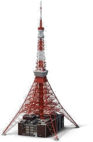  Communication Tower Png Transparent Shiba Park Tower Png