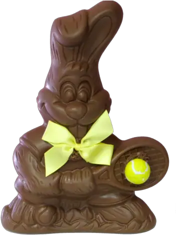  Easter Tennis Bunny Chocolate Png Chocolate Bunny Png