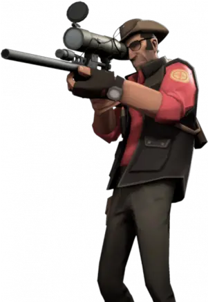  Tf2 Blu Sniper Transparent Png Sniper Tf2 Sniper Transparent