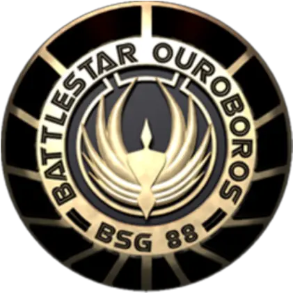  Battlestar Ouroboros Logo Battlestar Galactica Emblem Png Ouroboros Transparent