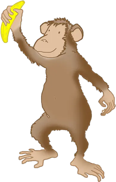  Funny Monkey Drawings Illustration Png Cute Monkey Png