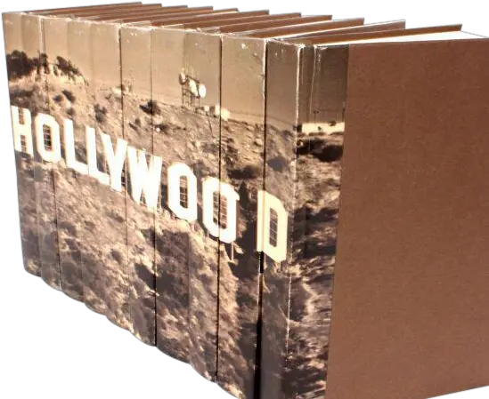  Image Collection Hollywood Sign Books Wood Png Hollywood Sign Transparent