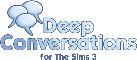  Deep Conversations For The Sims 3 By Victor Andrade Dot Png Sims 3 Pop Icon