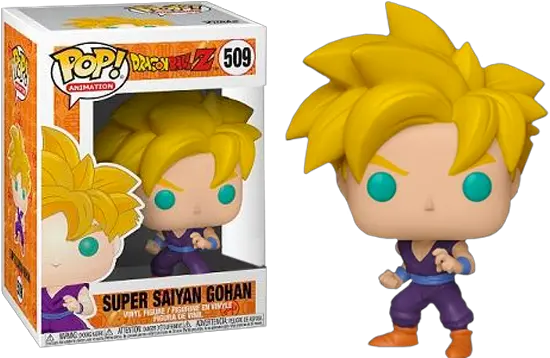  Dragon Ball Z Funko Super Saiyan Funko Pop Gohan Ssj Png Gohan Png