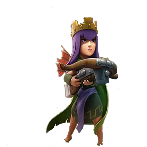  Clash Of Clans Archer Queen Png Clash Of Clan Archer Queen Clash Png