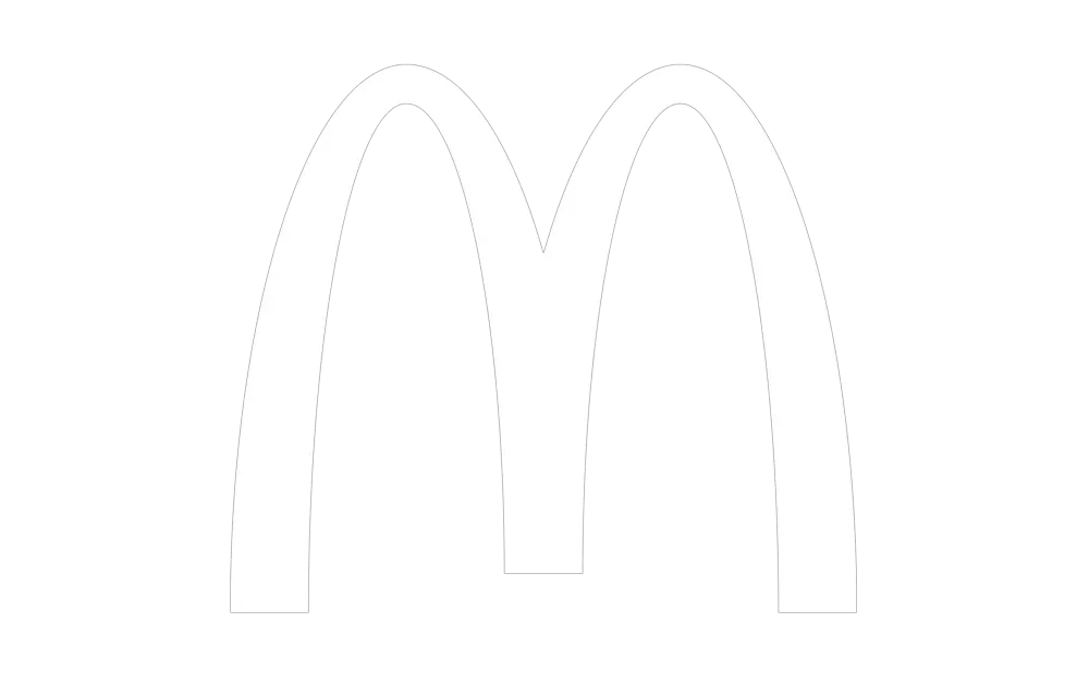  Mcdonalds Logo White Transparent Png Mcdonalds White Logo Mcdonald Logo