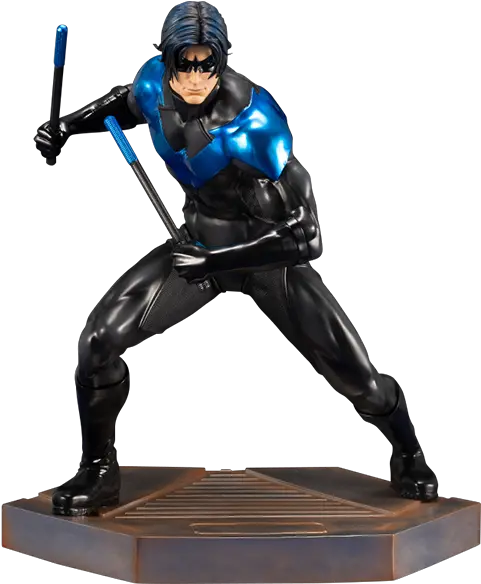  Dc Comics Nightwing Statue Artfx From Kotobukiya 2020 Dc Designer Series Statues Png Nightwing Png