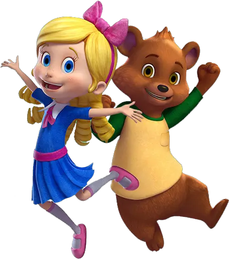  Goldie And Bear Transparent Png Goldie And Bear Bear Transparent