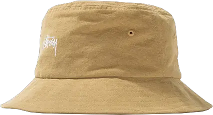  Stussy Stock Canvas Bucket Hat Yellow Suede Png Bucket Hat Png