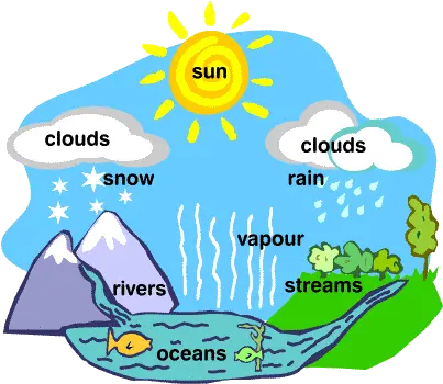  Water Cycle Forms Of Water Png Rain Png Gif