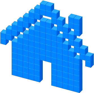  Blue House With Transparent Background Favicon Favicon Pepe Png House Transparent Background