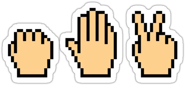  Cdc Rock Paper Scissors Pixel Png Rock Paper Scissors Png