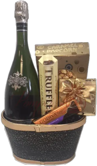  Segura Viudas Sparkling Wine Gift Basket Bottle Stopper Saver Png Easter Basket Png