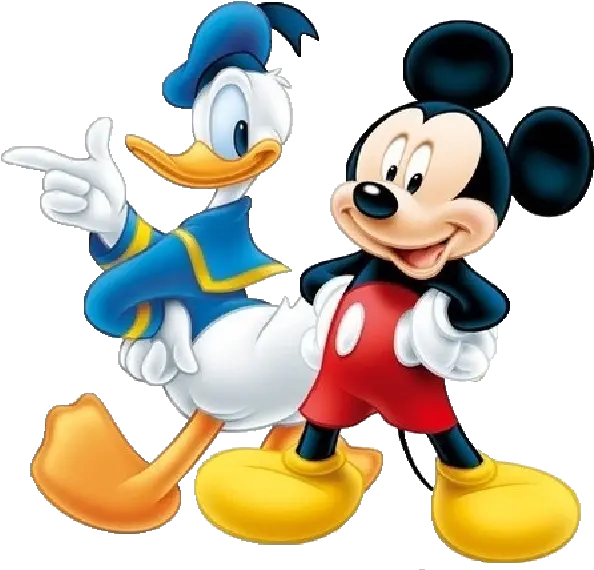  Download Clipart Friends Mickey Mouse Clubhouse Donald And Mickey Mouse Png Imagen Mickey Png